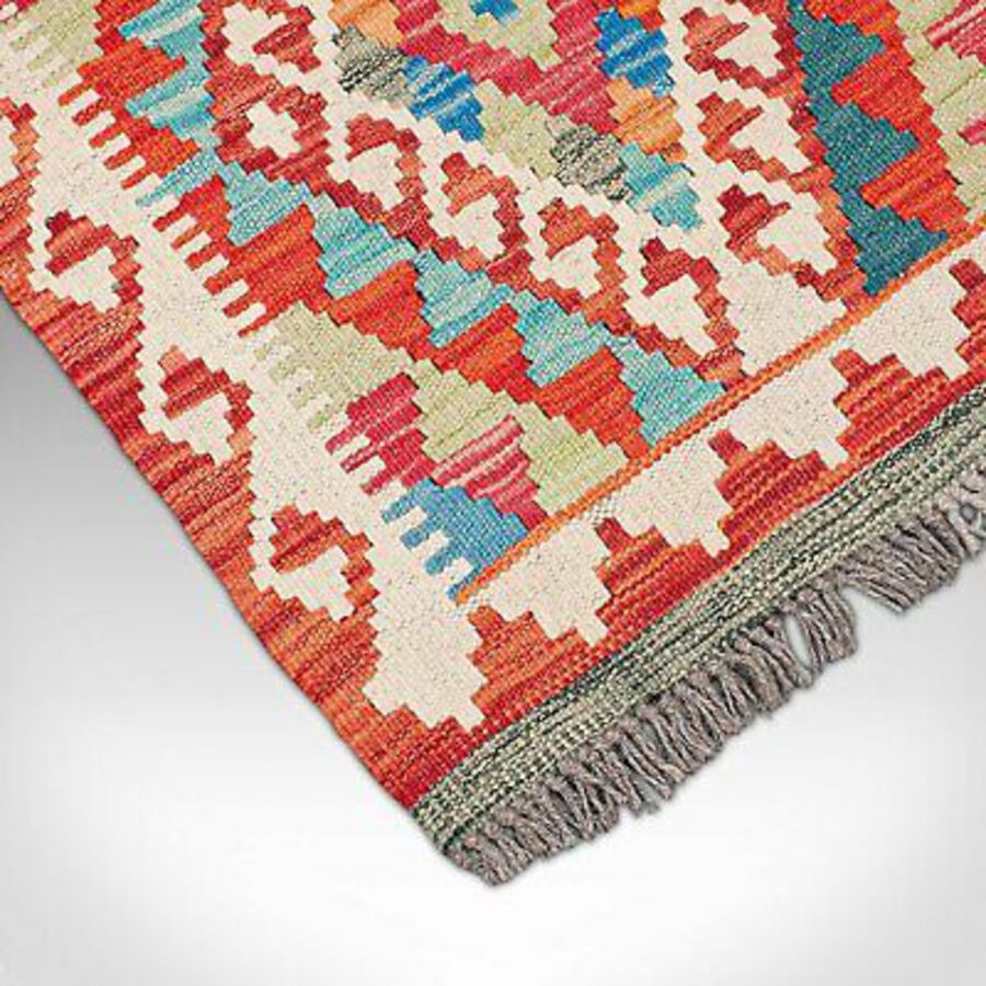 Antique Small Vintage Choli Kilim Rug, Persian, Decorative, Hall, Lounge Carpet, C.1980