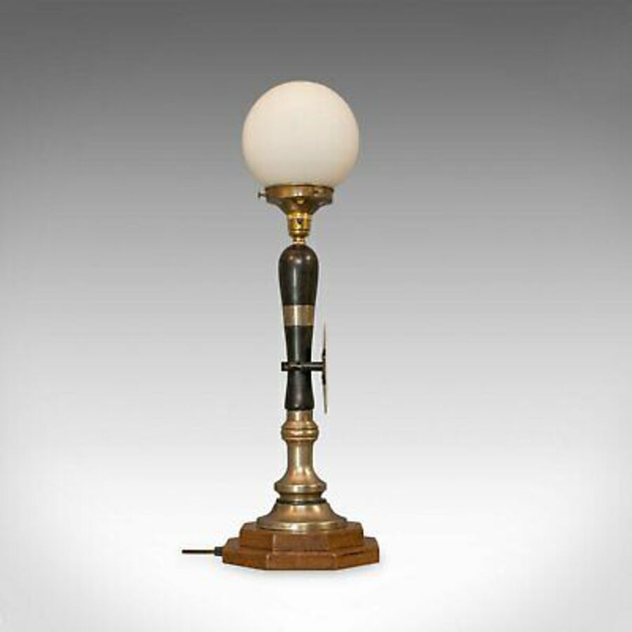 Antique Vintage Beer Pump Lamp. English, Bespoke, Handcrafted, Public House, Table Light