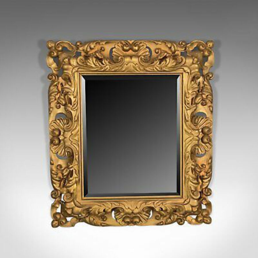 Vintage Giltwood Wall Mirror, Classical Taste, Latter Part of 20th Century