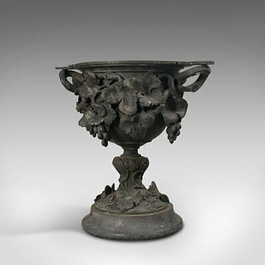 Antique Antique Serving Cup, Continental, Bronze, Goblet, 18th Century, Georgian, C.1800