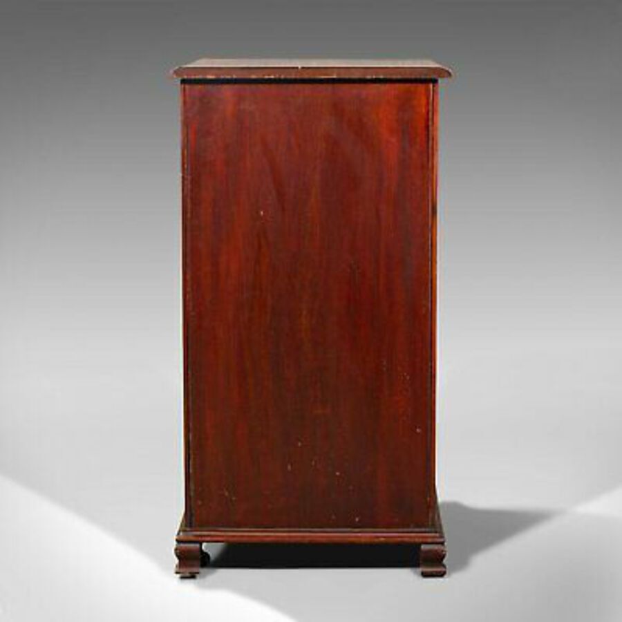 Antique Antique Music Cabinet, English, Rosewood, Display Case, Inlay, Victorian, C.1870