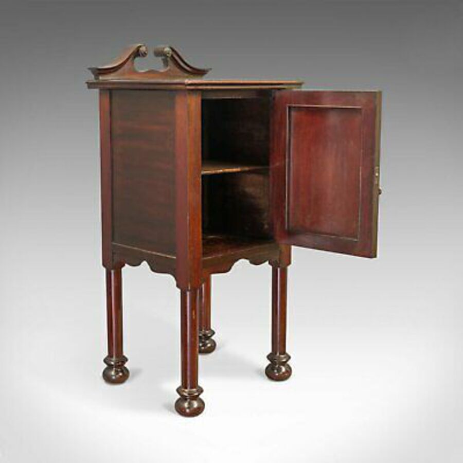 Antique Antique Bedside Cabinet, Arts and Crafts, Maple and Co, Nighstand, c.1890