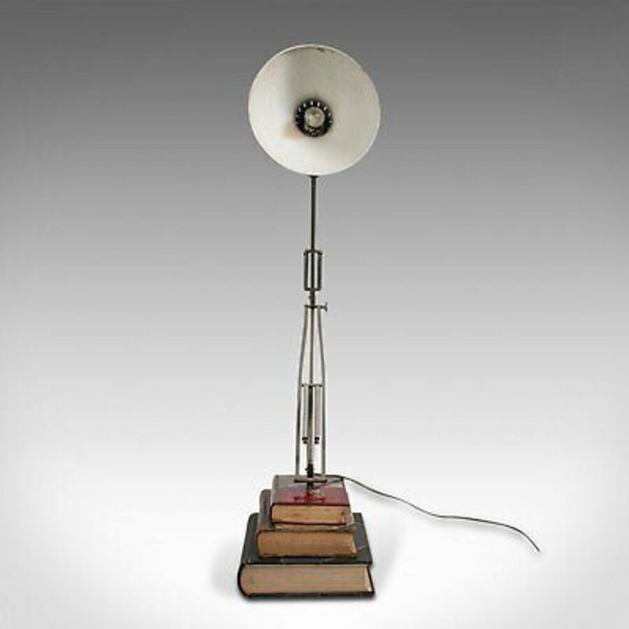 Antique Vintage Anglepoise Lamp, English, Desk, Architect's Light, Bibliophile, C.1960