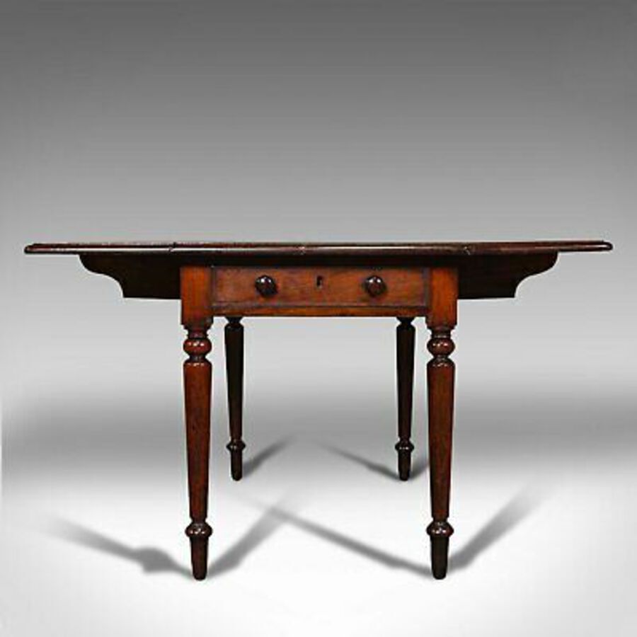 Antique Antique Pembroke Table, English, Mahogany, Extending, Dining, Regency, C.1820