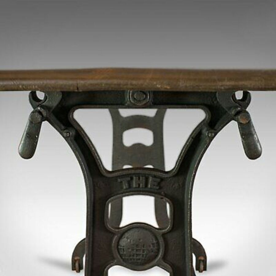 Antique Antique Orangery Table, English, Industrial, Machinist, Victorian, Side C.1900
