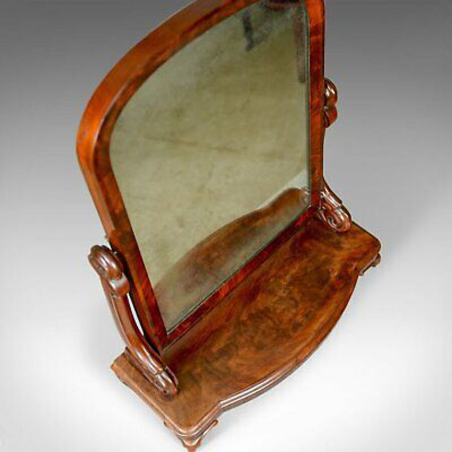 Antique Antique Dressing Table Mirror, Victorian, Vanity, Toilet, Art Nouveau circa 1890