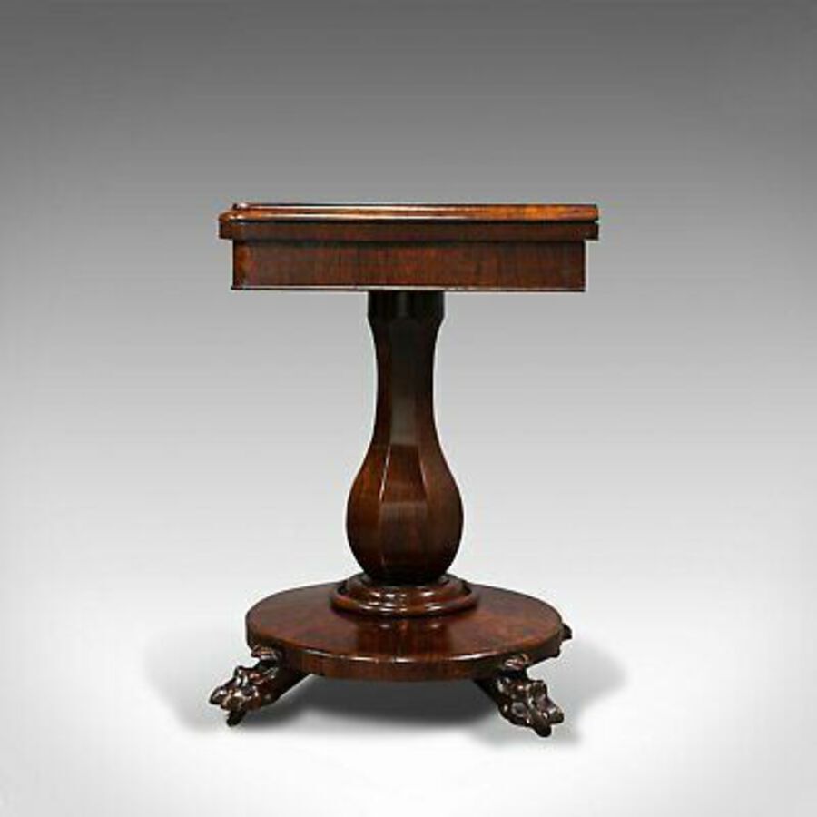 Antique Antique Folding Card Table, Rosewood, Games, Bridge, Newly Restored, Victorian