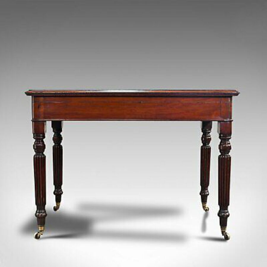 Antique Antique Correspondence Desk, English, Mahogany, Writing Table, Regency, C.1820