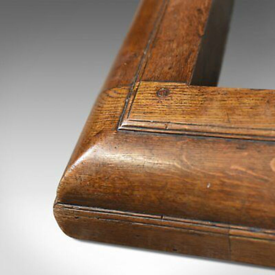 Antique Large Antique Fire Kerb, English, Victorian, Oak, Fireside Fender, Circa 1870