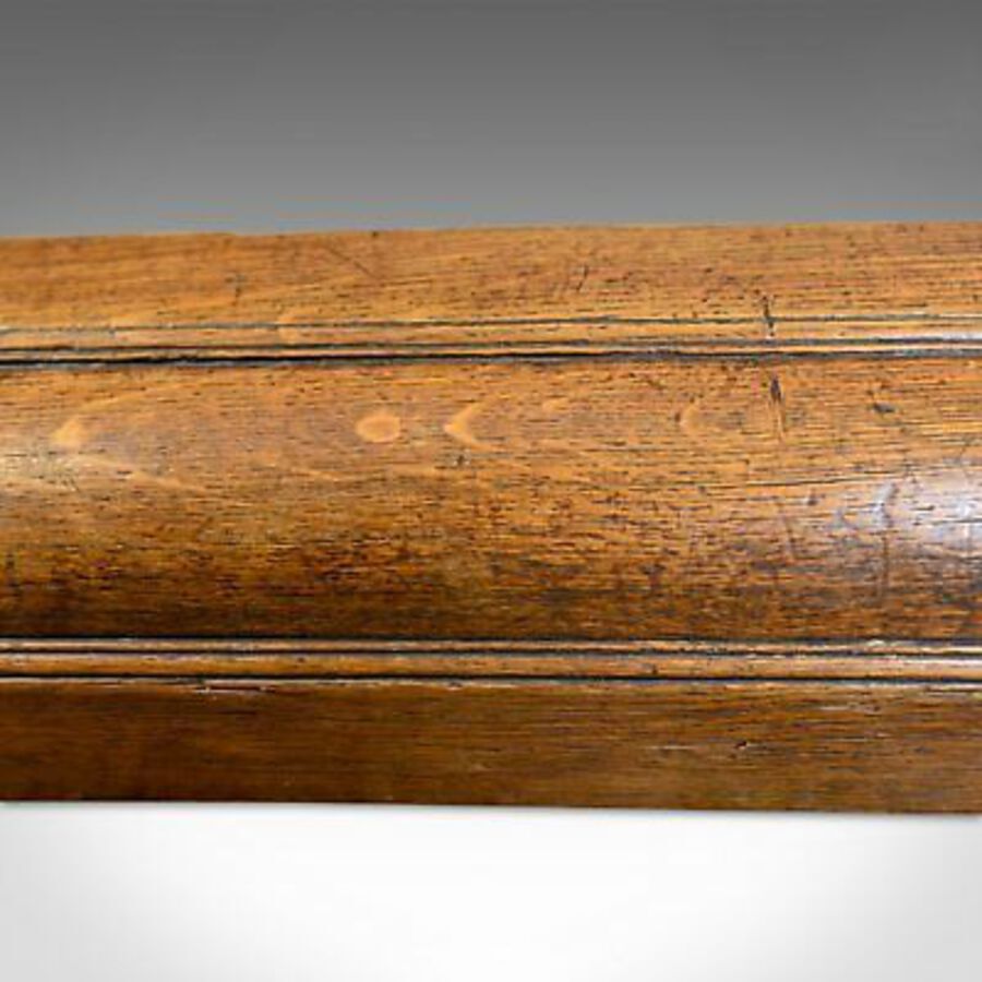 Antique Large Antique Fire Kerb, English, Victorian, Oak, Fireside Fender, Circa 1870