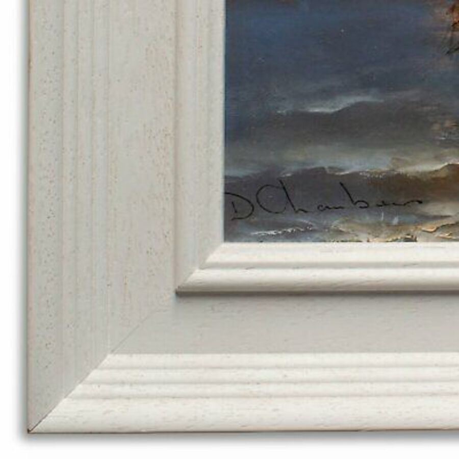 Antique Framed Landscape, Oil Painting, Equine, St Michael's Mount, Art, Original