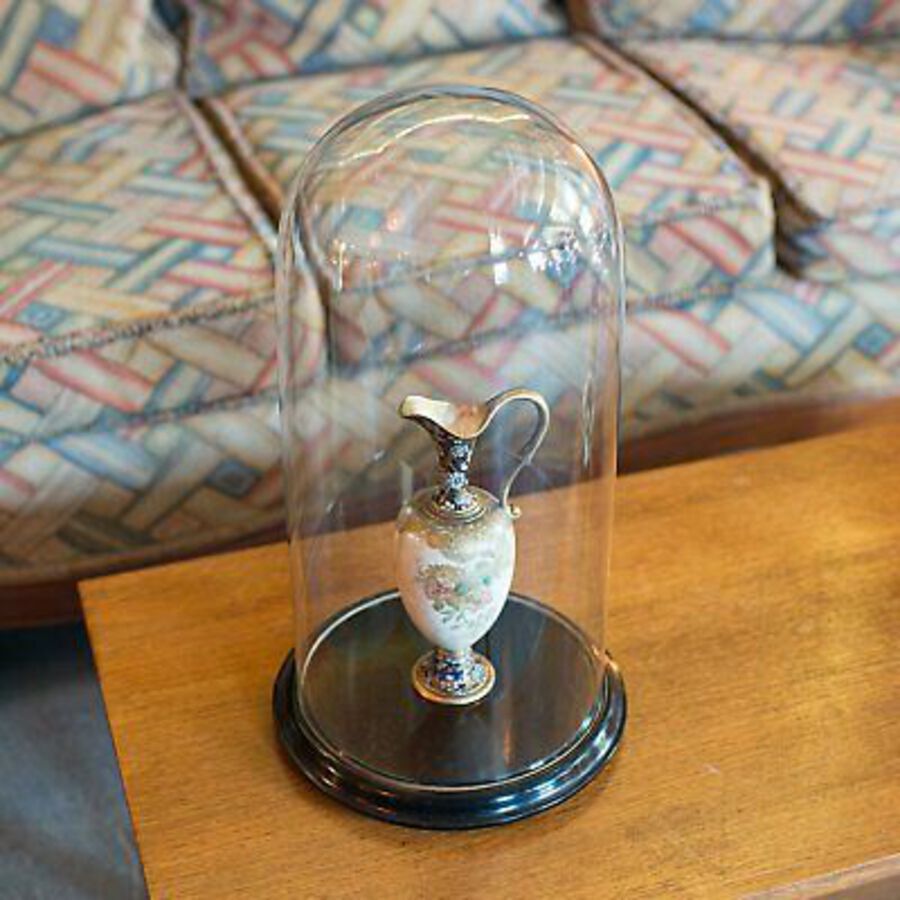Antique Antique Display Dome, Glass, Taxidermy, Collectibles, Showcase, Edwardian, 1910