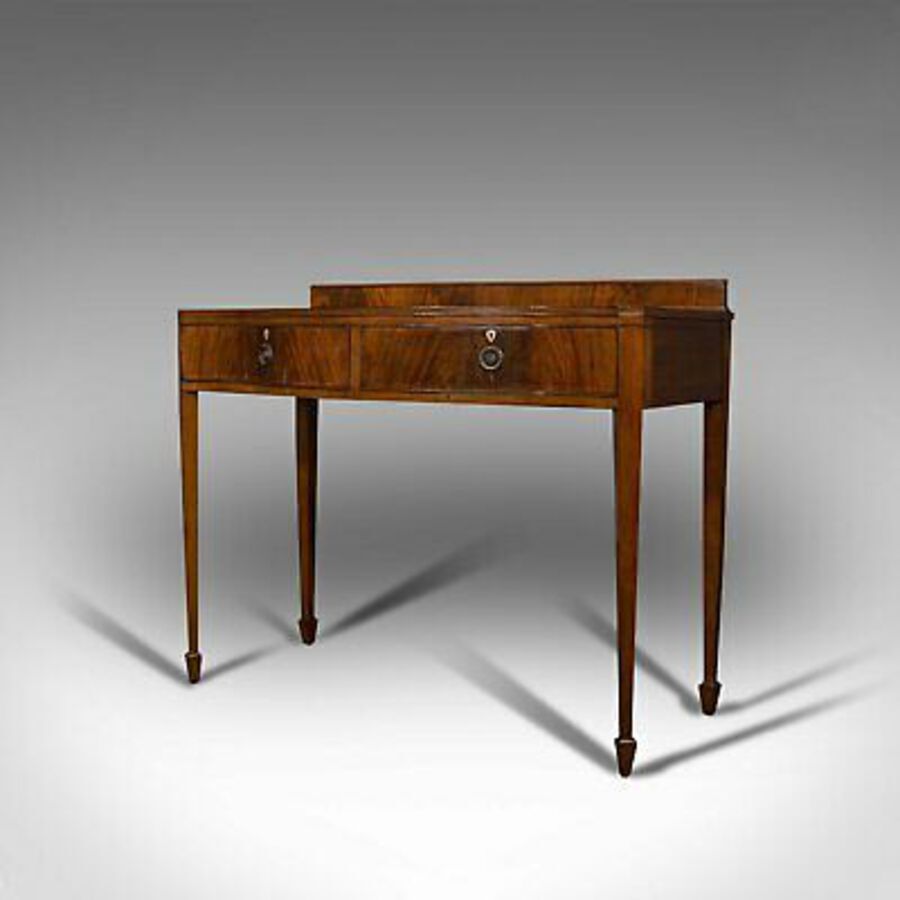 Antique Antique Side Table, English, Mahogany, Buffet, Server, Hamptons, Edwardian, 1910