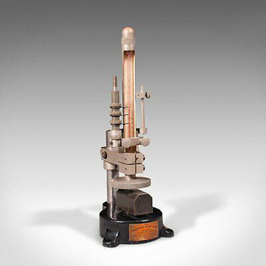 Antique Antique Prestwich Fluid Gauge, English, Aeronautical, Scientific Instrument