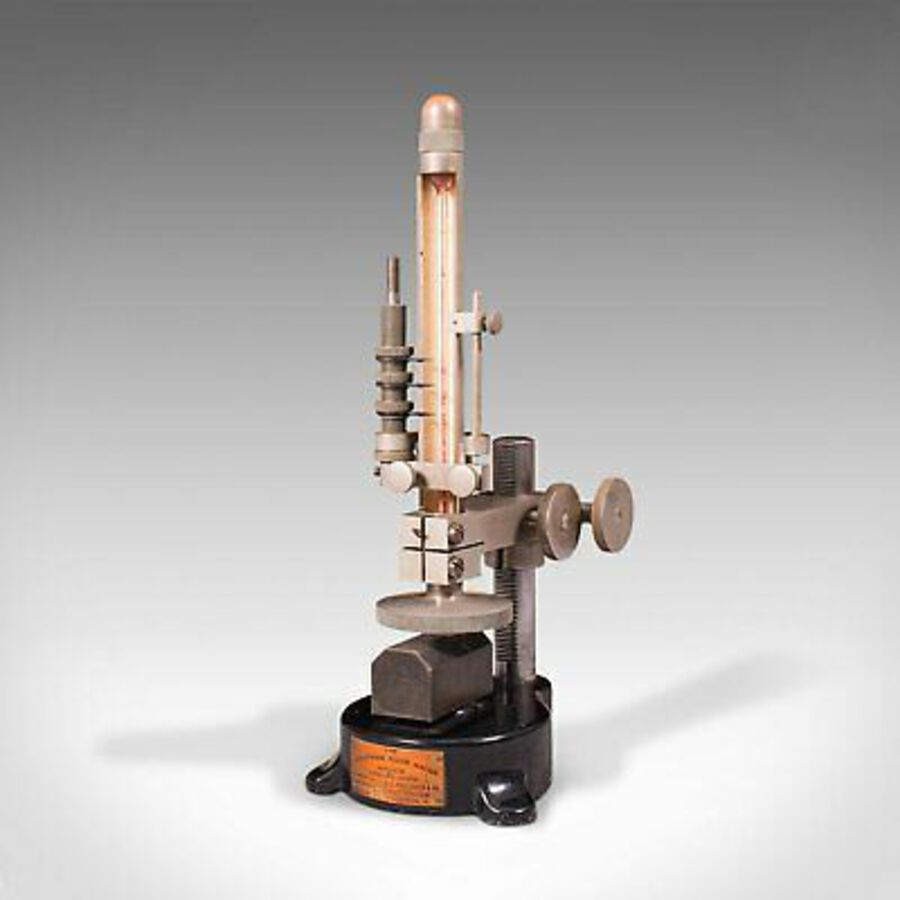 Antique Antique Prestwich Fluid Gauge, English, Aeronautical, Scientific Instrument