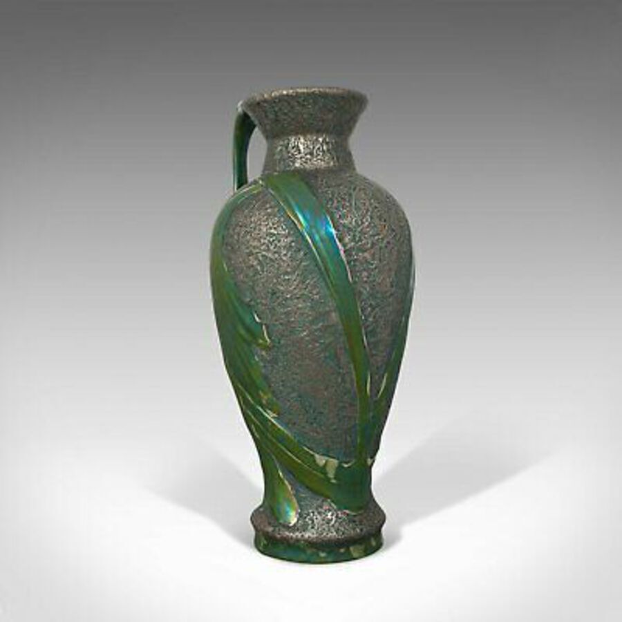 Antique Antique Serving Ewer, Austrian, Ceramic, Amphora, Jug, Art Nouveau, Circa 1900