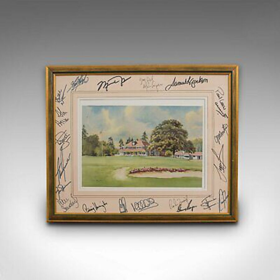 Antique Rare, Signed Sports Memorabilia, Golf, Celebrity, Samuel L Jackson, Alice Cooper