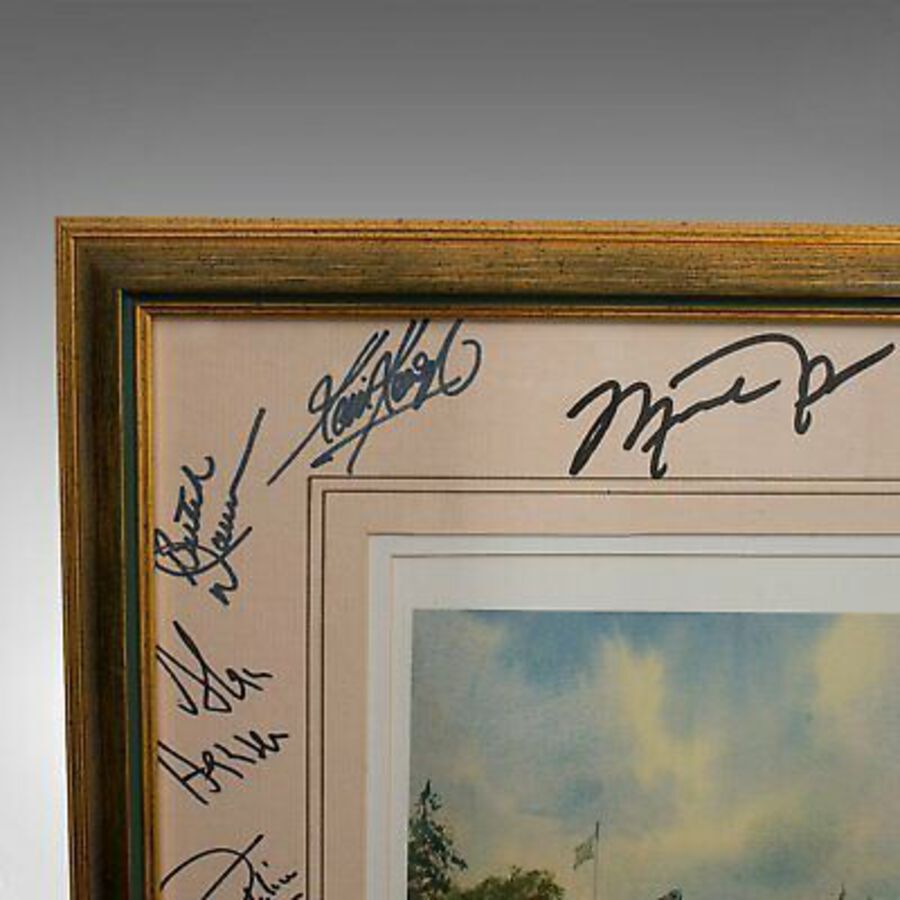 Antique Rare, Signed Sports Memorabilia, Golf, Celebrity, Samuel L Jackson, Alice Cooper