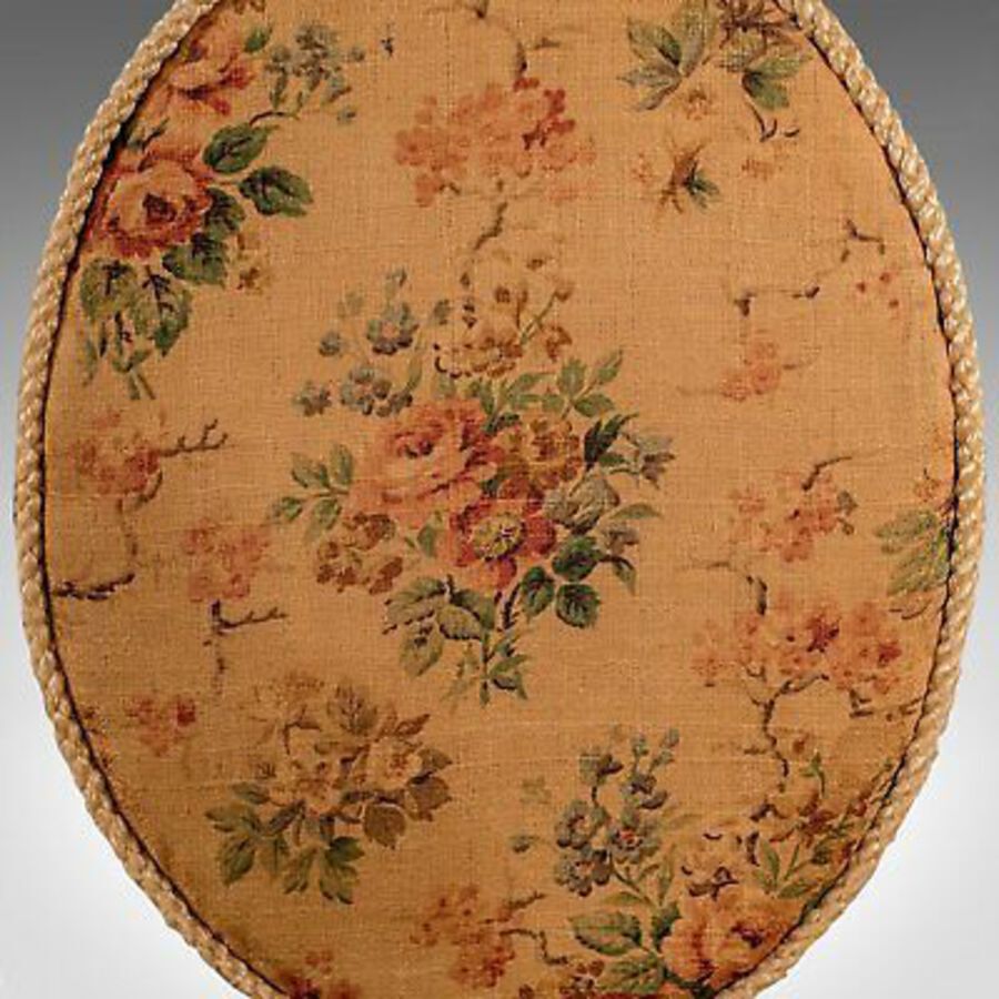 Antique Antique Pole Screen, English, Victorian, Mahogany, Needlepoint, Tapestry c.1880