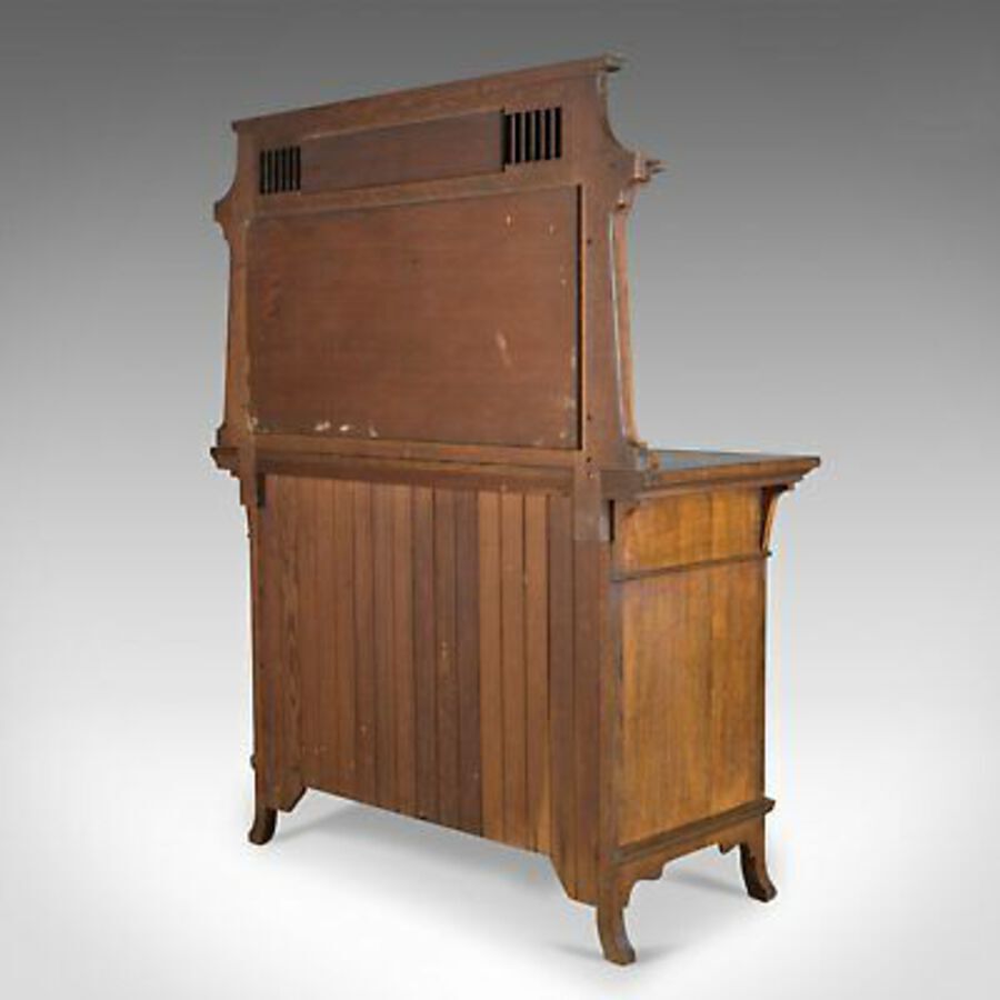 Antique Antique Sideboard, English Oak, Arts & Crafts Cabinet, Liberty Taste, Circa 1900