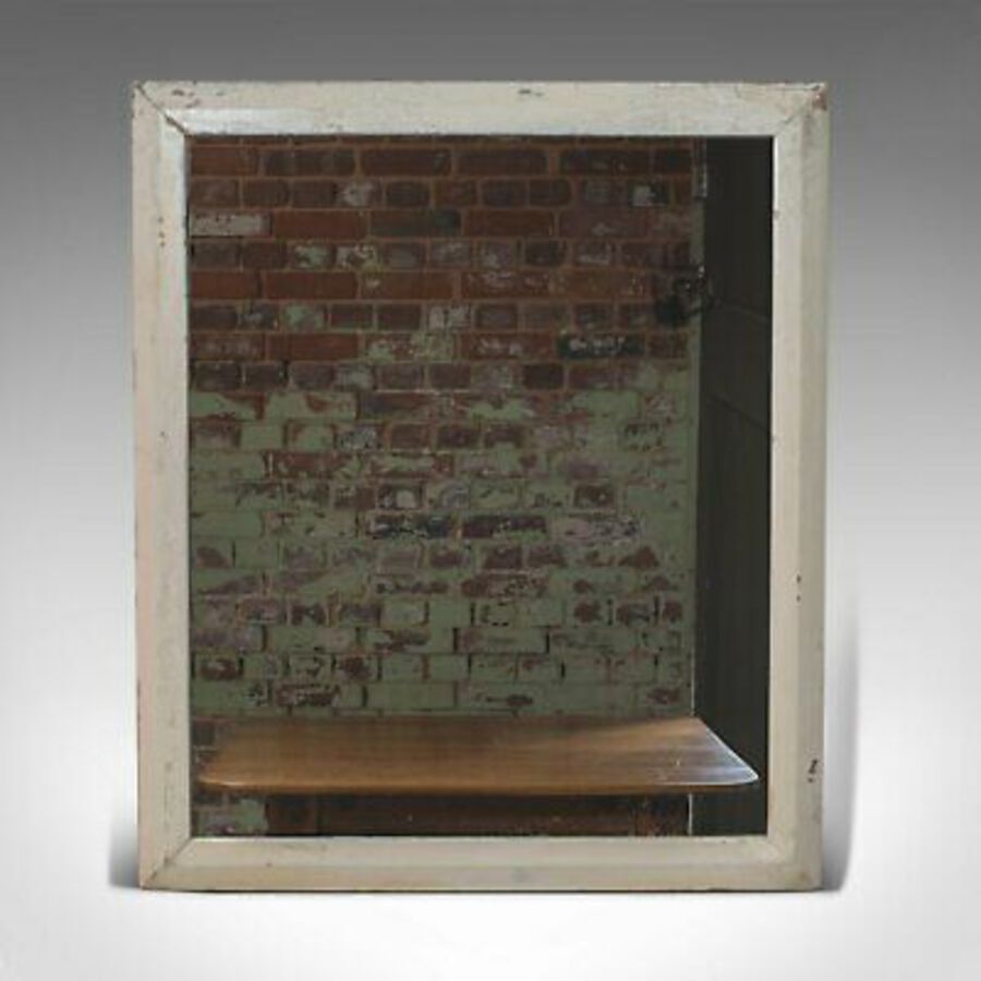 Antique Wall Mirror, English, Victorian, Pitch Pine, Late 19th Century C.1880