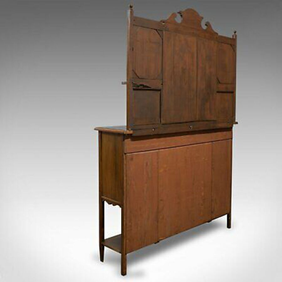 Antique Antique Sideboard, English, Rosewood, Dresser, Boxwood Inlay, Victorian, C.1900
