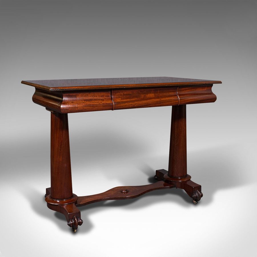 Antique Console Table, English, Side, Occasional, Writing Desk, Regency, C.1820