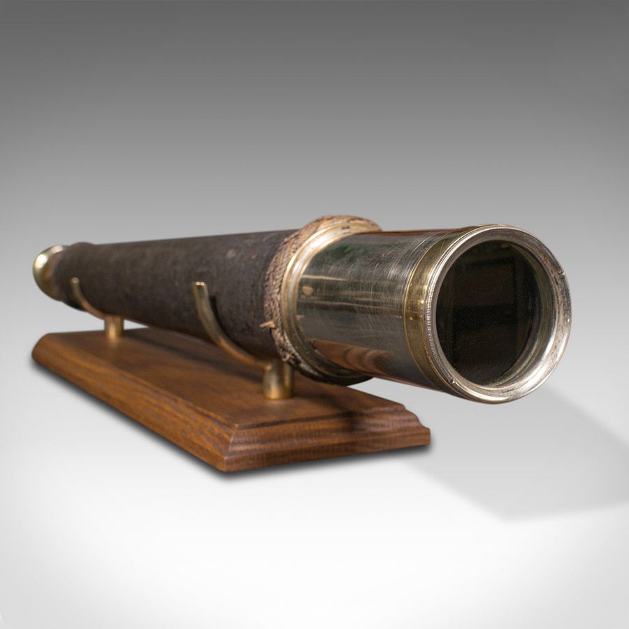 Antique Antique Officer Of The Watch Telescope, English, After Dollond, Victorian, 1890