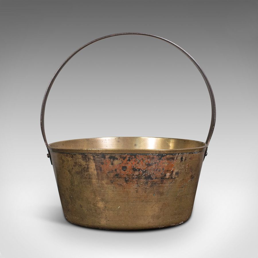 Antique Antique Preserving Pan, English, Bronze, Jam, Cooking Pot, Georgian, Circa 1800