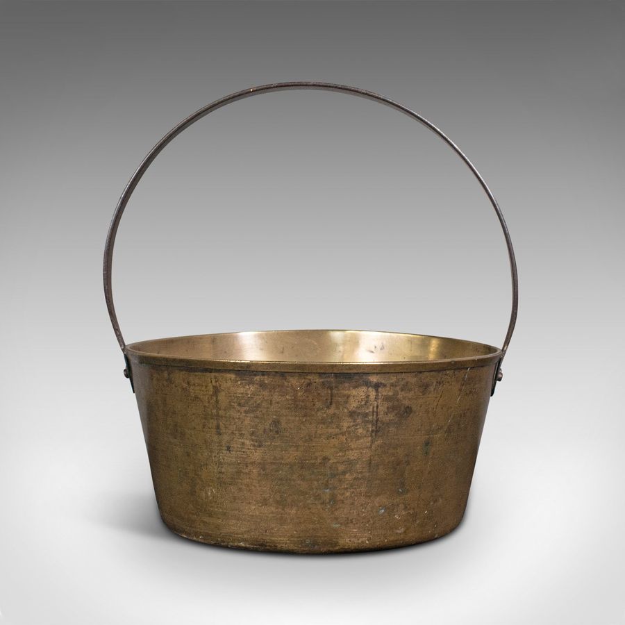 Antique Antique Preserving Pan, English, Bronze, Jam, Cooking Pot, Georgian, Circa 1800