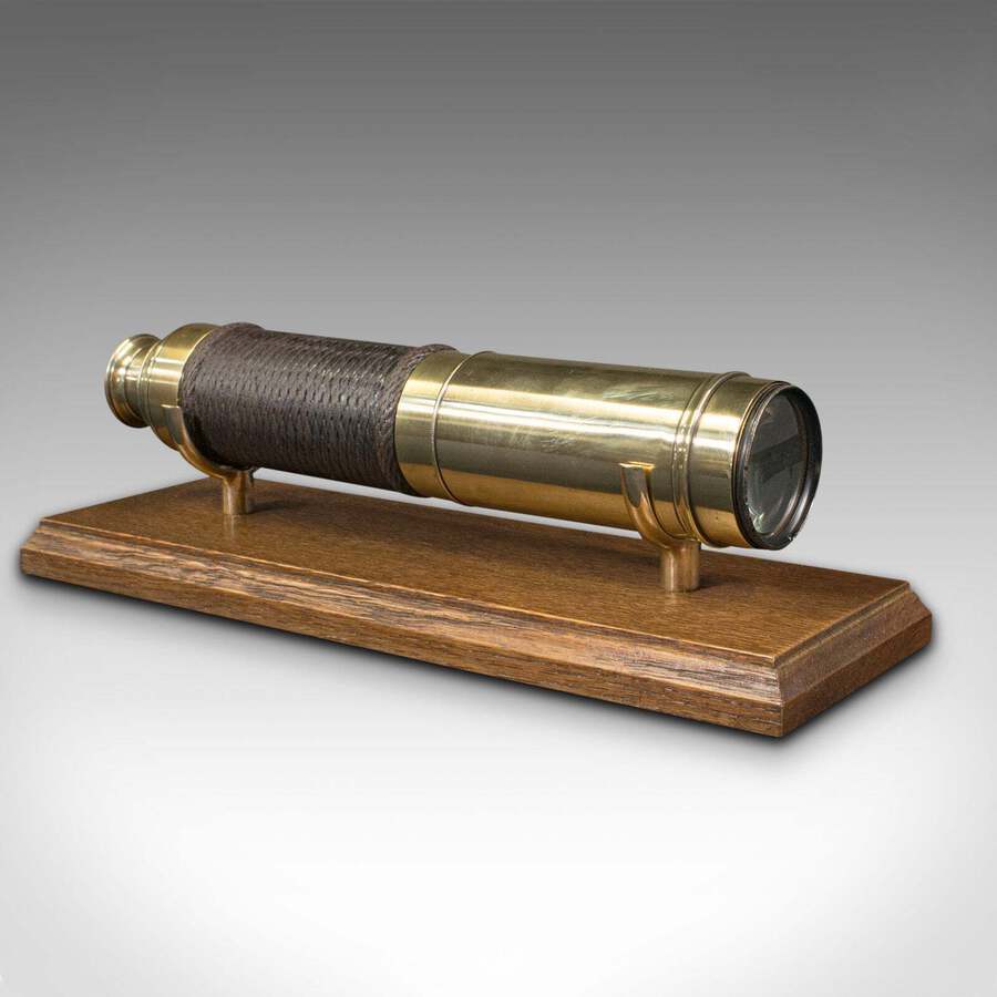 Antique A rare antique Regency 6draw Monocular Spyglass novelty Pocket