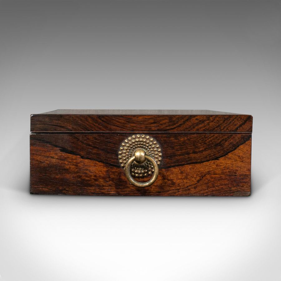 Antique Antique Campaign Correspondence Box, Indian, Sadeli, Colonial, Regency, C.1820