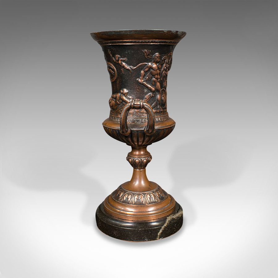 Antique Pair, Antique Grand Tour Urns, Italian, Decorative Vase, Roman Taste, Victorian