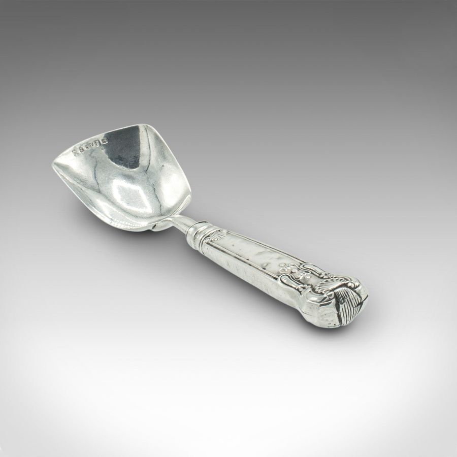 Antique Antique Sugar Spoon, English, Sterling Silver, Hallmark, Georgian, Dated 1780