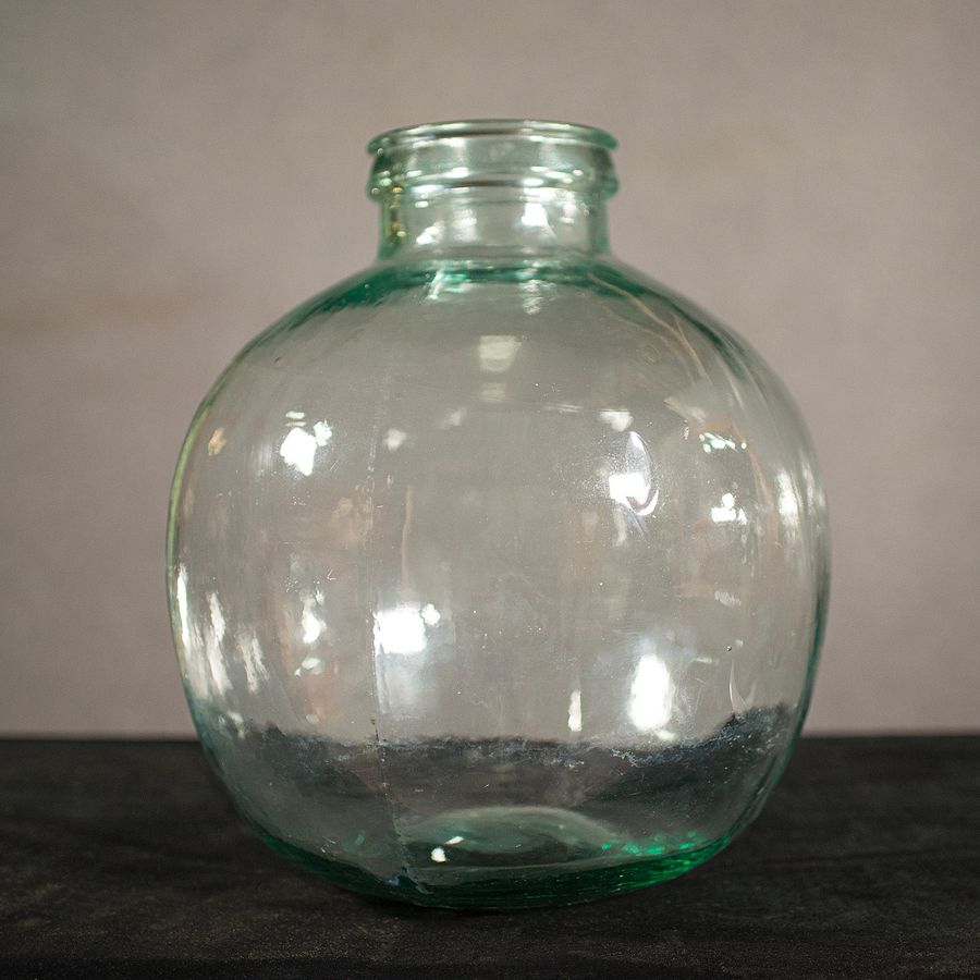 Antique Large Antique Carboy, English, Glass, Storage Jar, Terrarium, Victorian, C.1900
