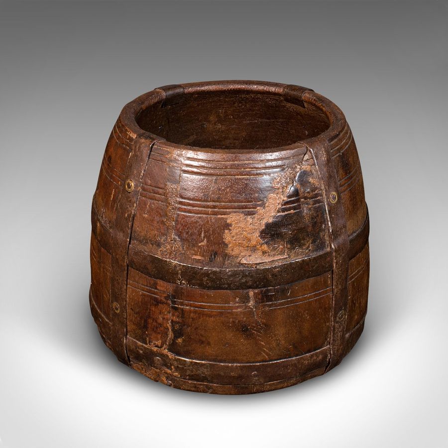 Antique Antique Tribal Jardiniere, African Ironwood, Decorative Bowl, Planter, Victorian
