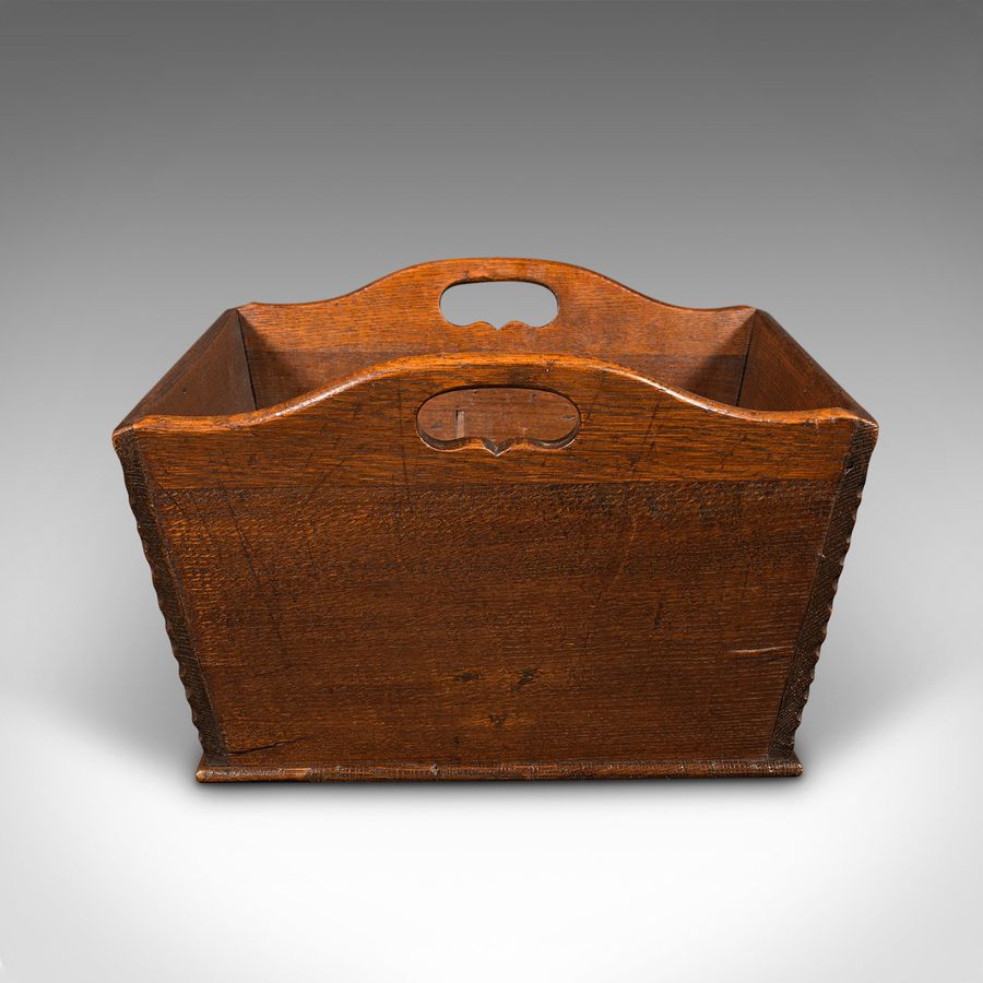 Antique Antique Cheese Carrying Box, English, Oak, Garden Produce Tray, Georgian, C.1800