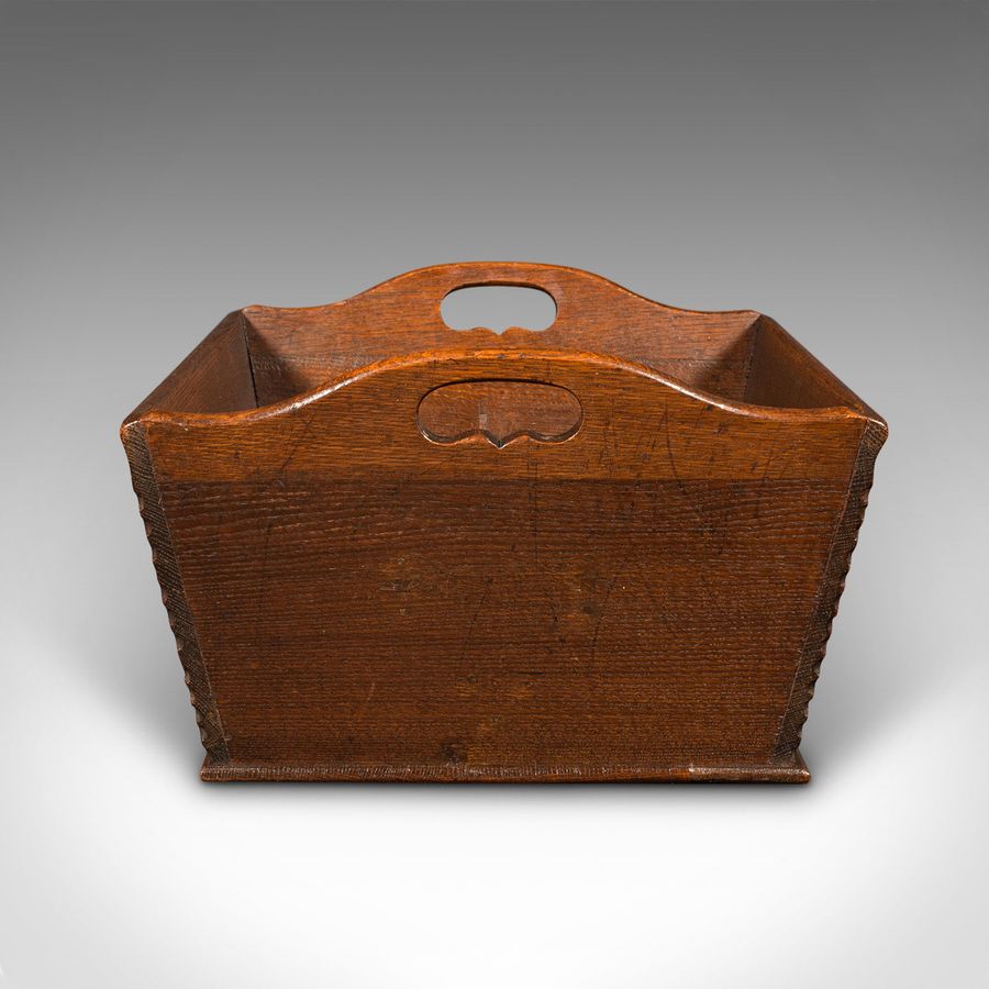 Antique Antique Cheese Carrying Box, English, Oak, Garden Produce Tray, Georgian, C.1800