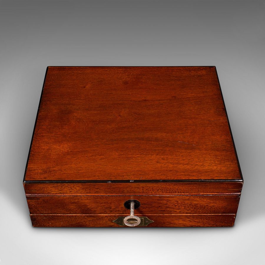 Antique Antique Artist's Paint Box, English, Carry Case, Winsor & Newton, Late Victorian