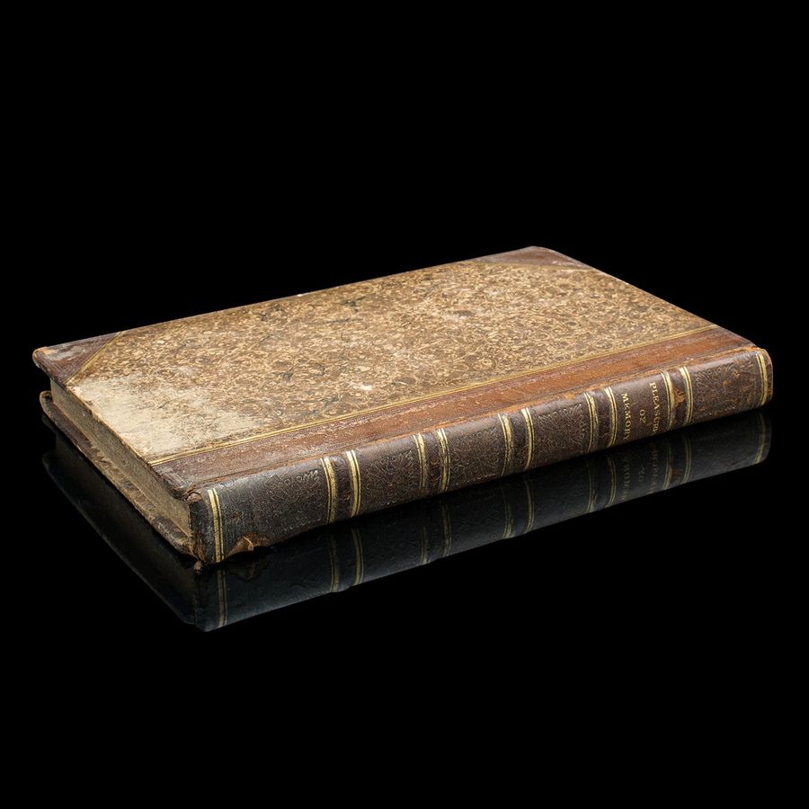 Antique Antique Poetry Book, Pleasures of Memory, Samuel Rogers, English, Georgian, 1803