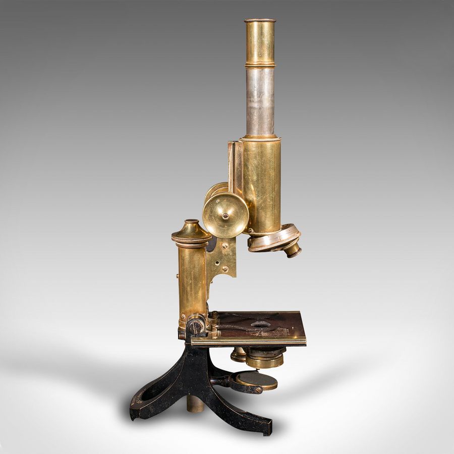 Antique Antique Cased Microscope, English, Scientific Instrument, J Swift, Victorian
