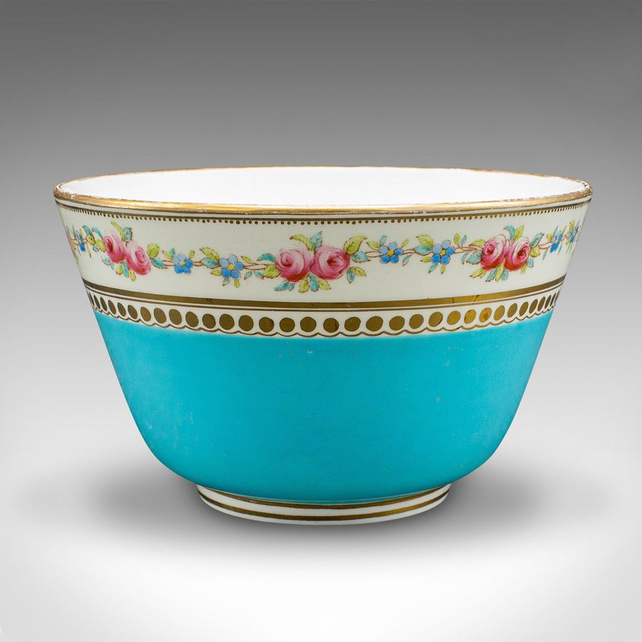 Antique Antique Sugar Bowl, English, Ceramic, Afternoon Tea Dish, Early 20th Century