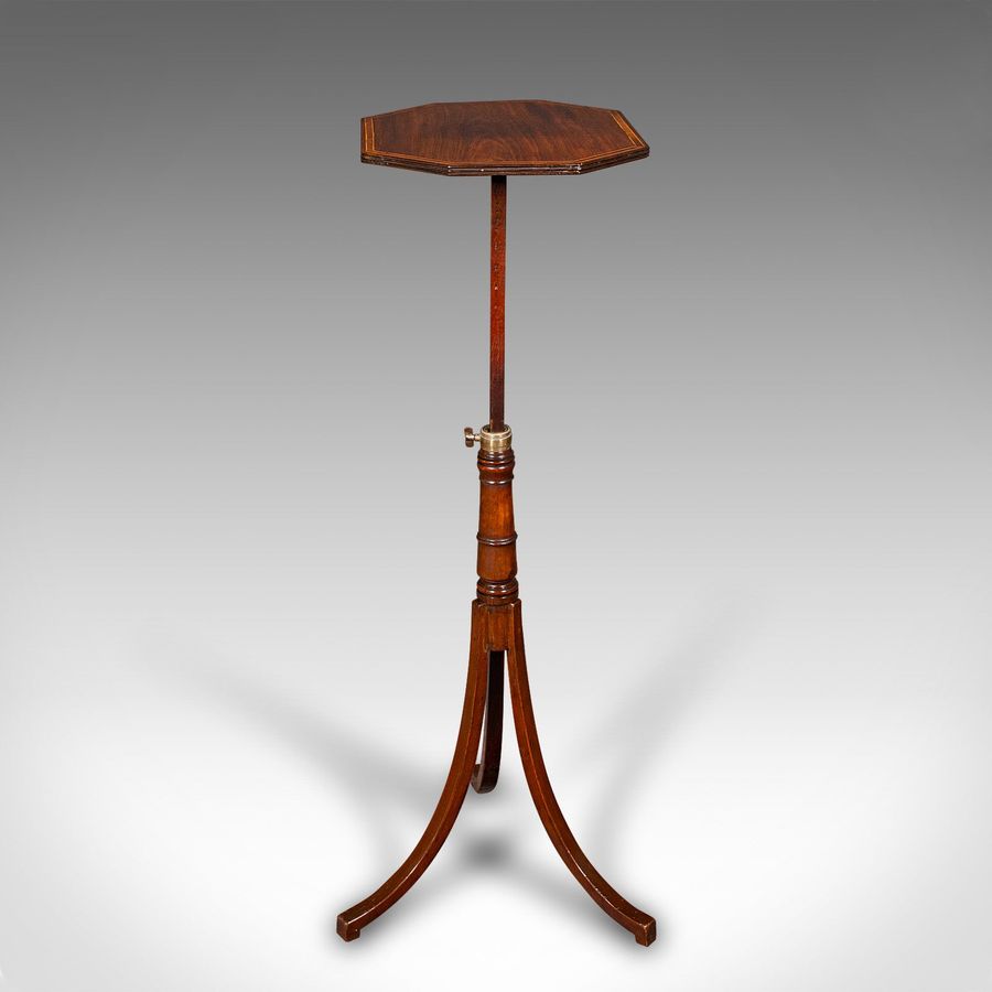 Antique Antique Metamorphic Wine Table, English, Tilt Top, Side, Lamp, Regency, C.1820