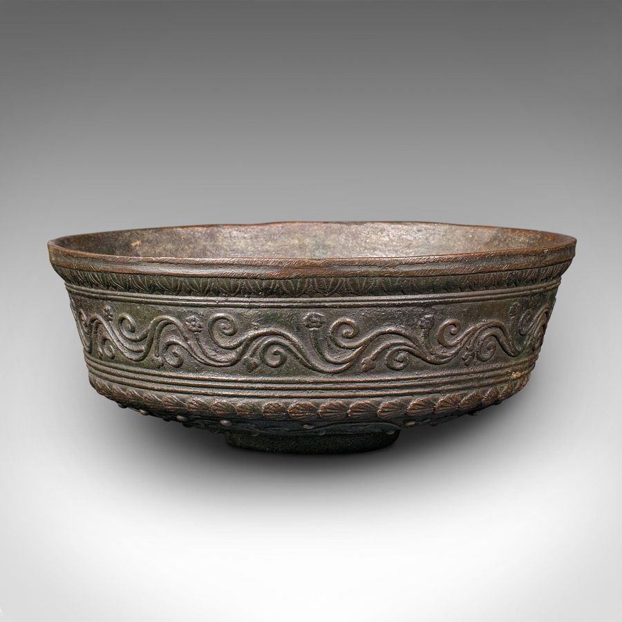 Antique Antique Decorative Bowl, Japanese, Bronze Censer, Edo Period, Georgian, C.1750