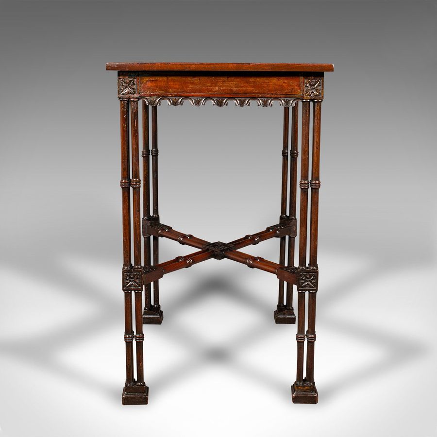 Antique Antique Side Table, English, Occasional, Chippendale Taste, Georgian, Circa 1800