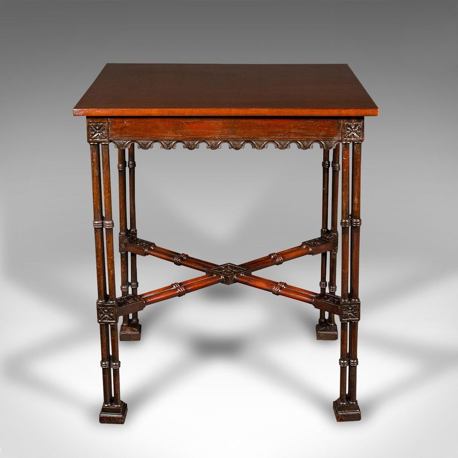 Antique Antique Side Table, English, Occasional, Chippendale Taste, Georgian, Circa 1800