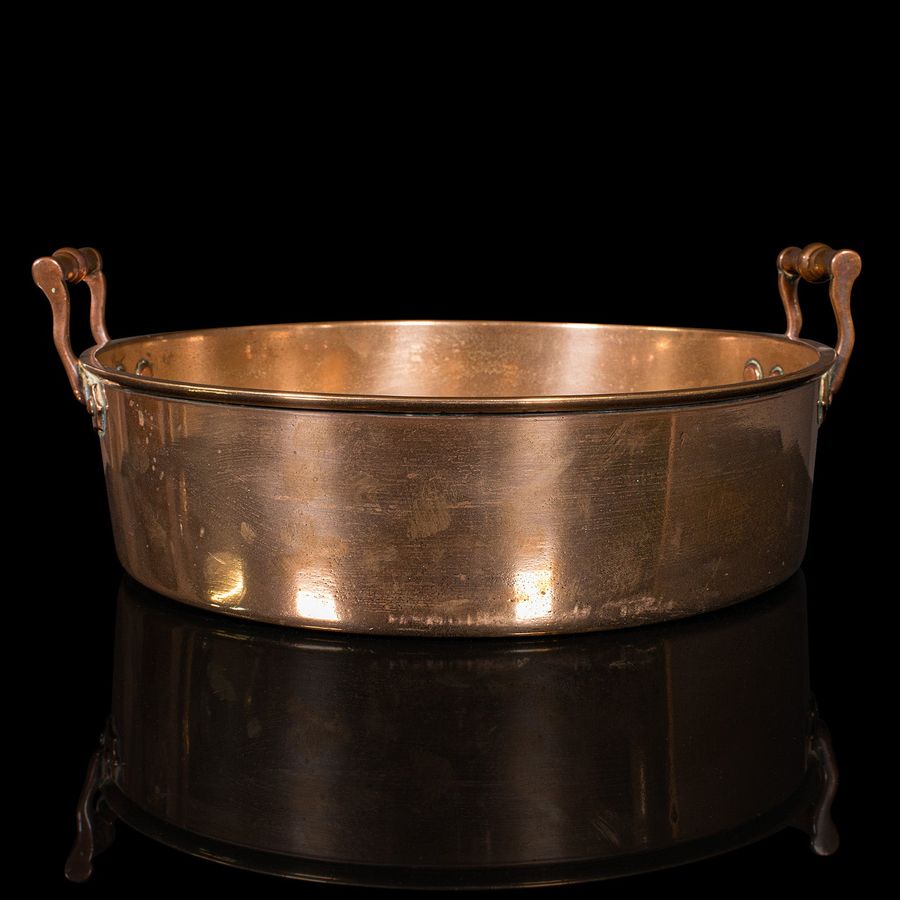 Antique Antique Duck Roasting Pan, English, Bronze, Preserving Dish, Georgian, C.1800