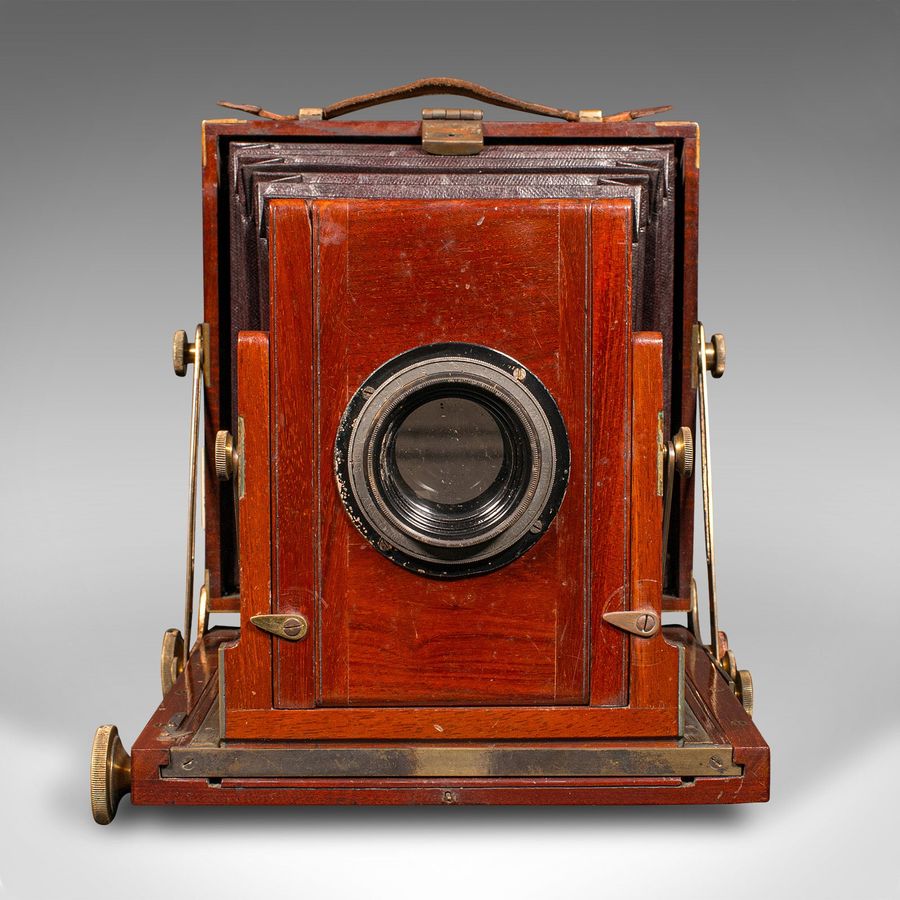 Antique Antique McKellen's Field Camera, English, Carry Case, Photography, Victorian