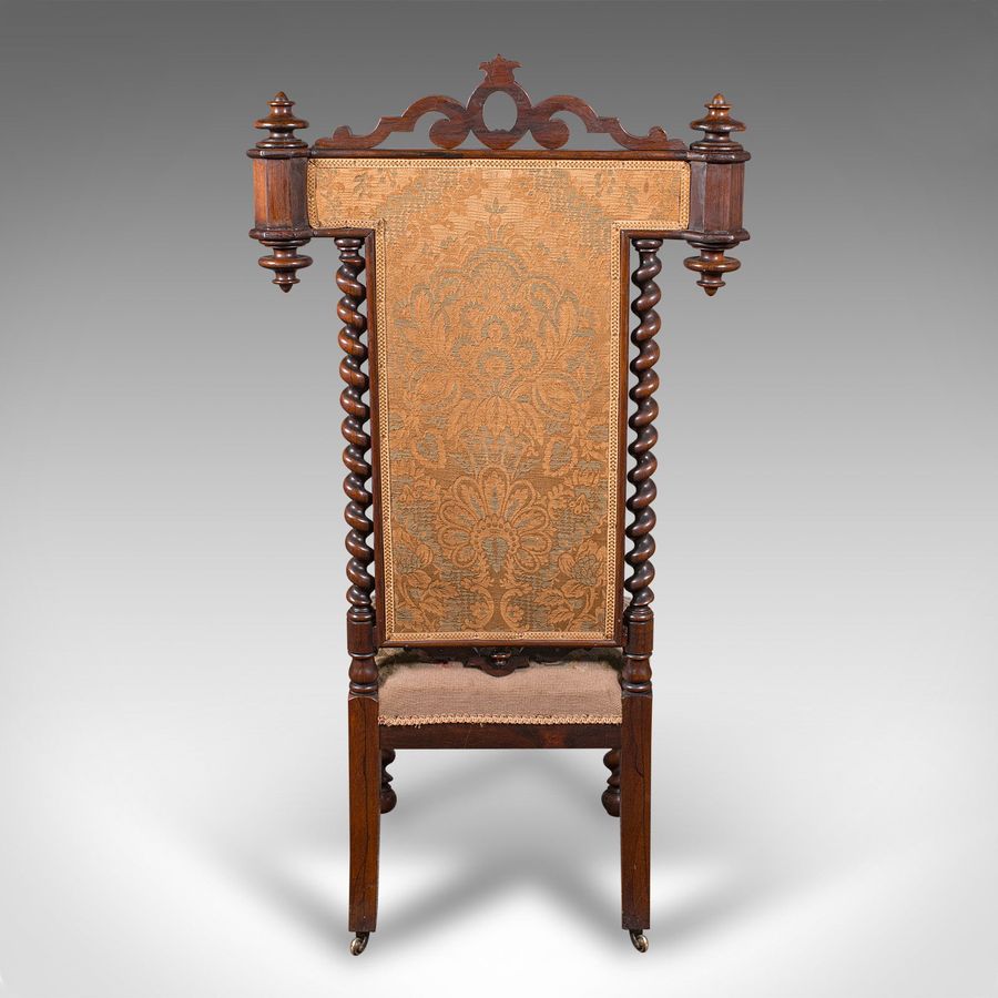 Antique Antique Rector's Prie-Dieu Chair, English, Ecclesiastical Prayer Seat, Regency