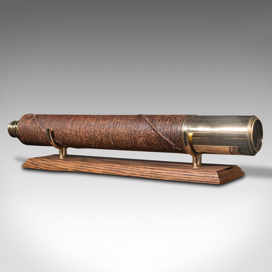 Large Antique Officer Of The Watch Telescope, English, Negretti and Zambra, 1880